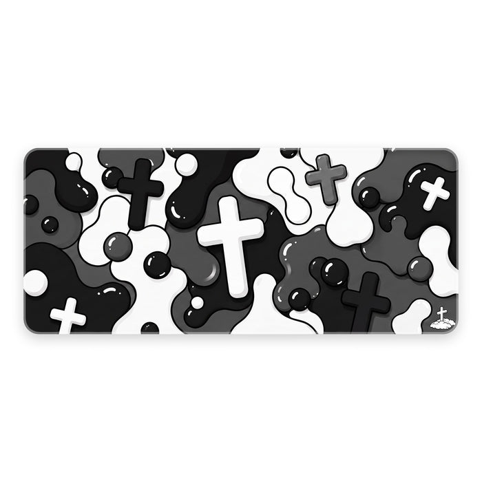Black Splash Mousepad