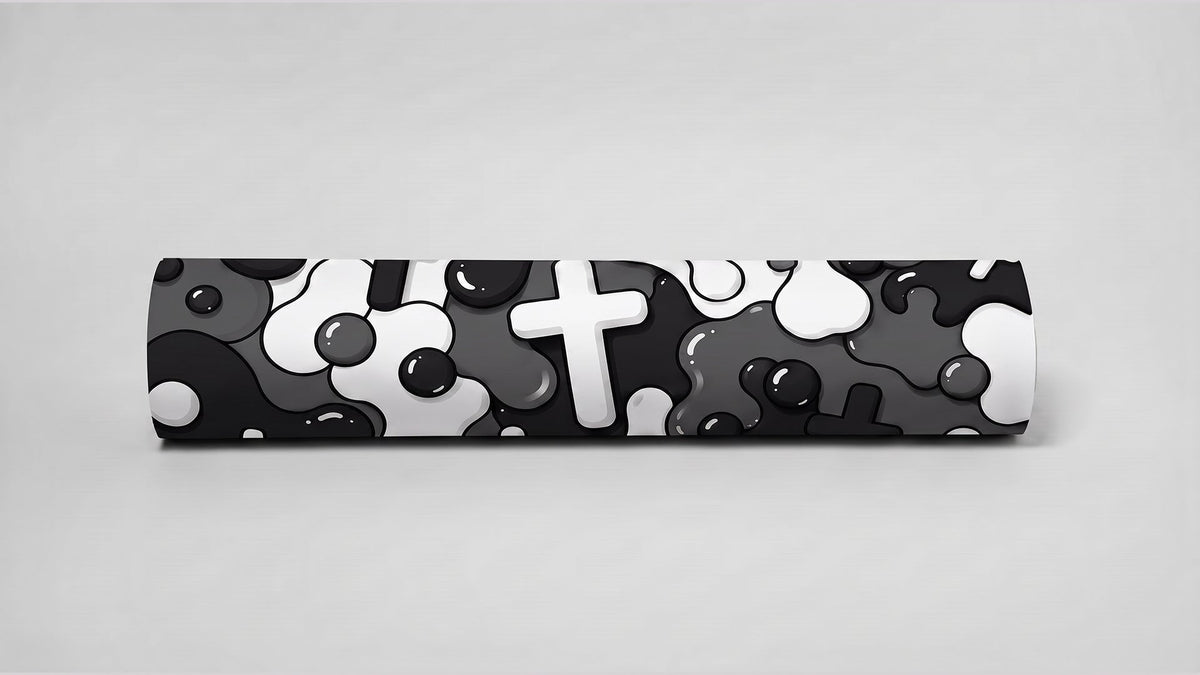 Black Splash Mousepad - Elevate Culture