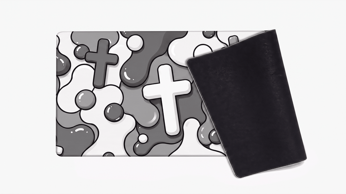 White Splash Mousepad - Elevate Culture