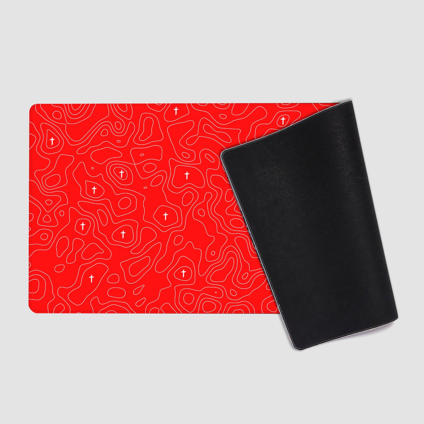 Topo Red Mousepad