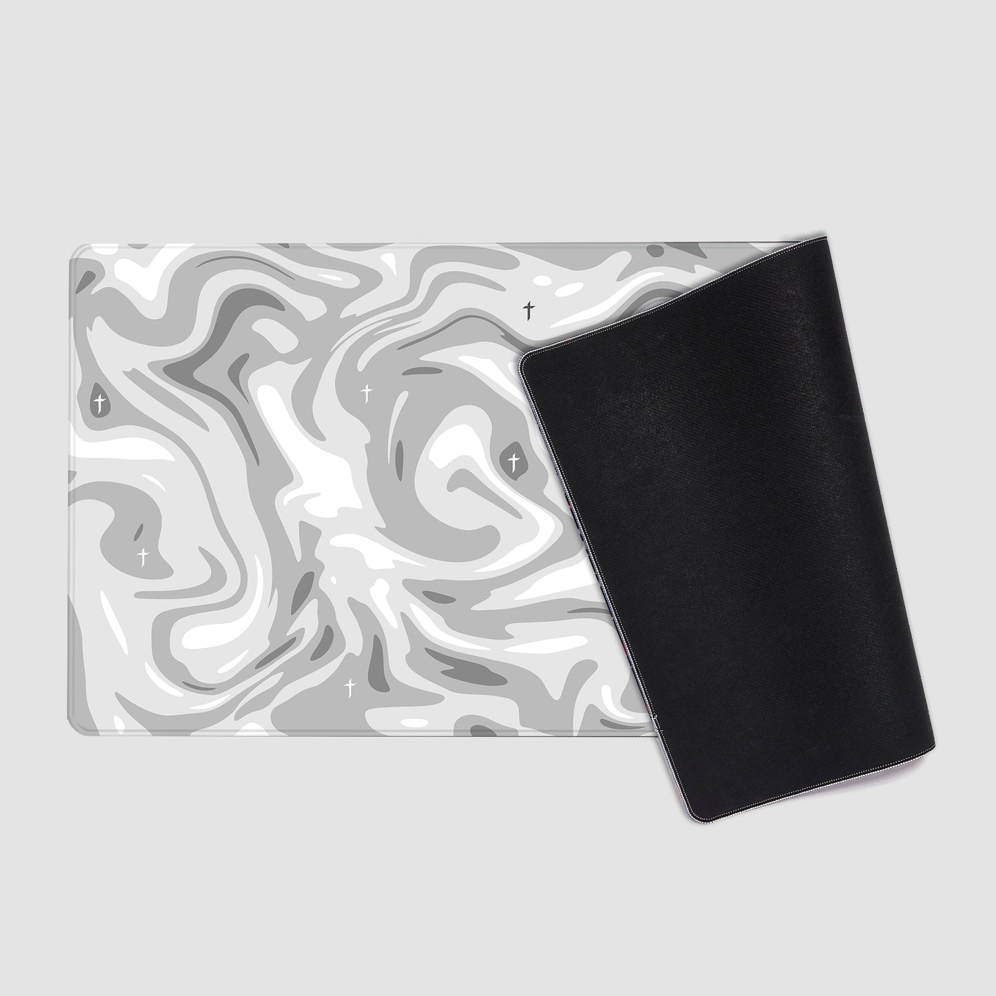 Liquid White Mousepad