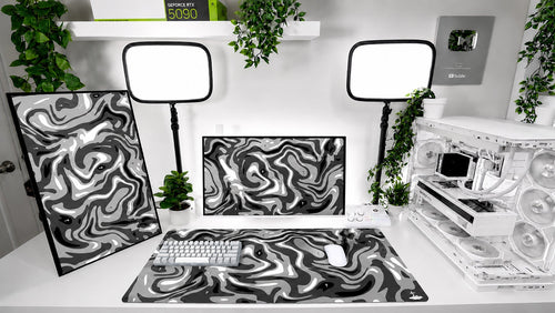 Black Liquid Mousepad - Elevate Culture