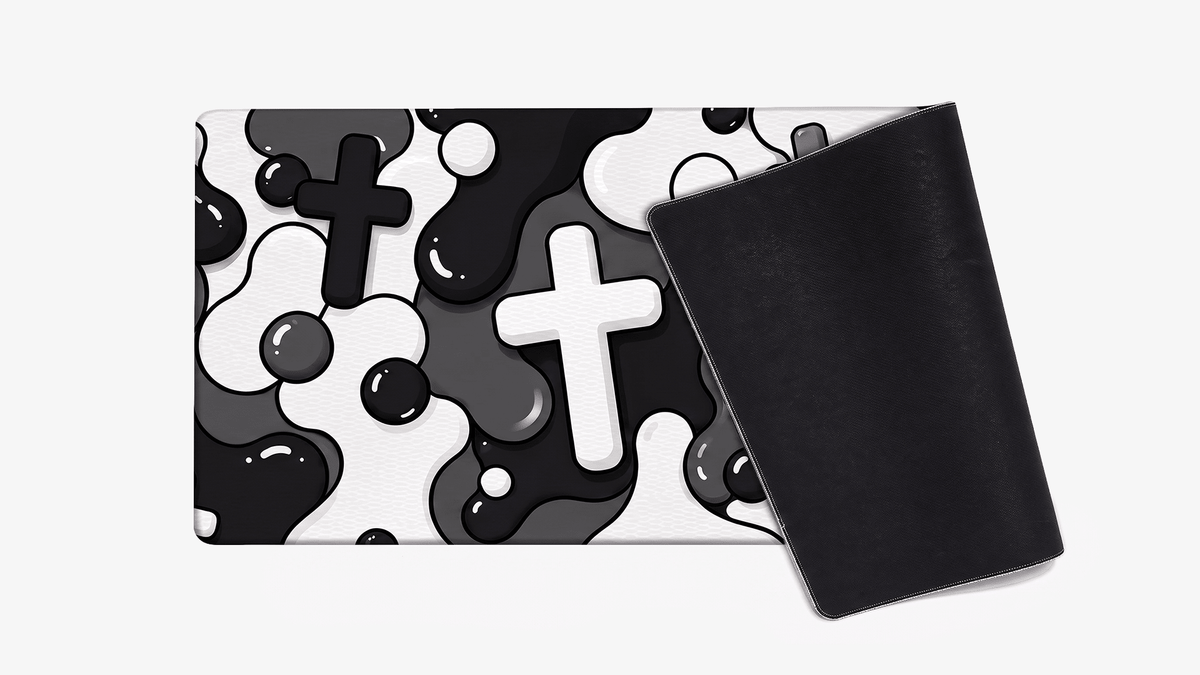 Black Splash Mousepad - Elevate Culture