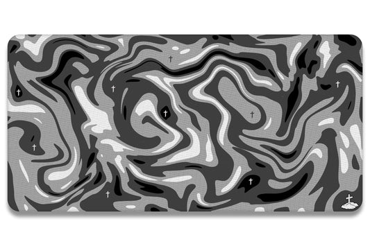Black Liquid Mousepad