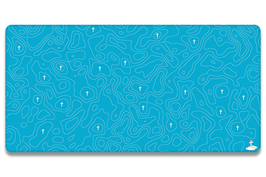 Topo Blue Mousepad