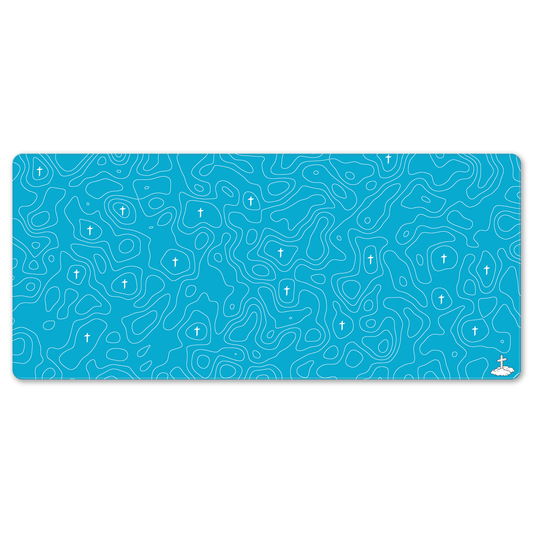 Topo Blue Mousepad