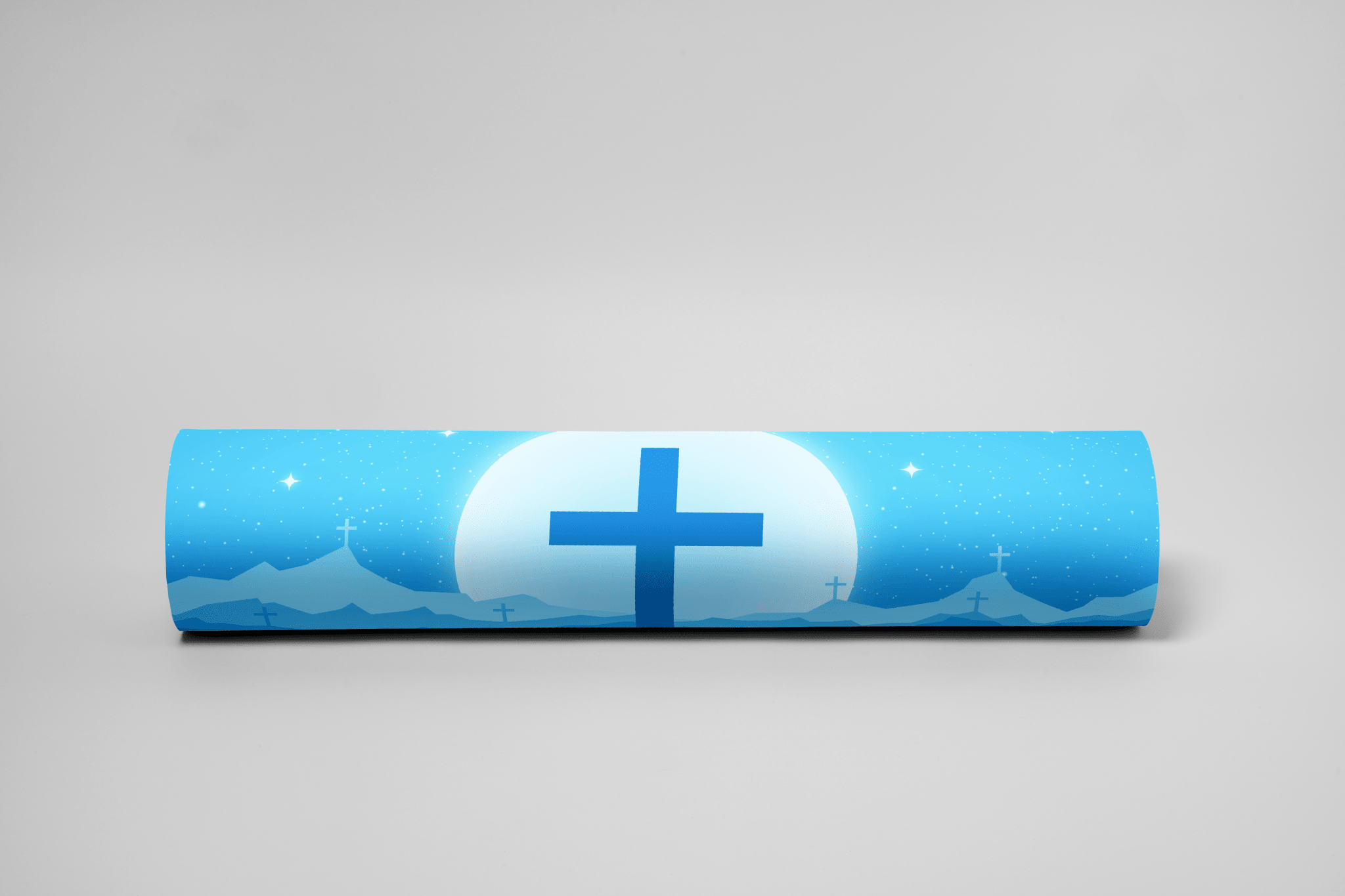 Cross Blue Mousepad - Elevate Culture
