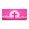 Cross Pink Mousepad - Elevate Culture