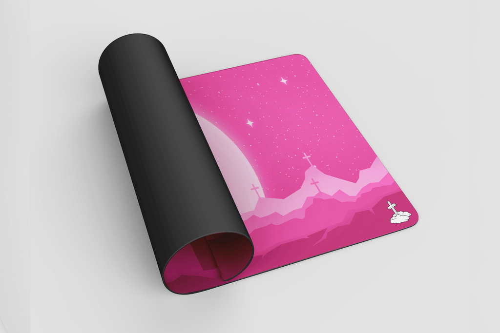 Cross Pink Mousepad - Elevate Culture
