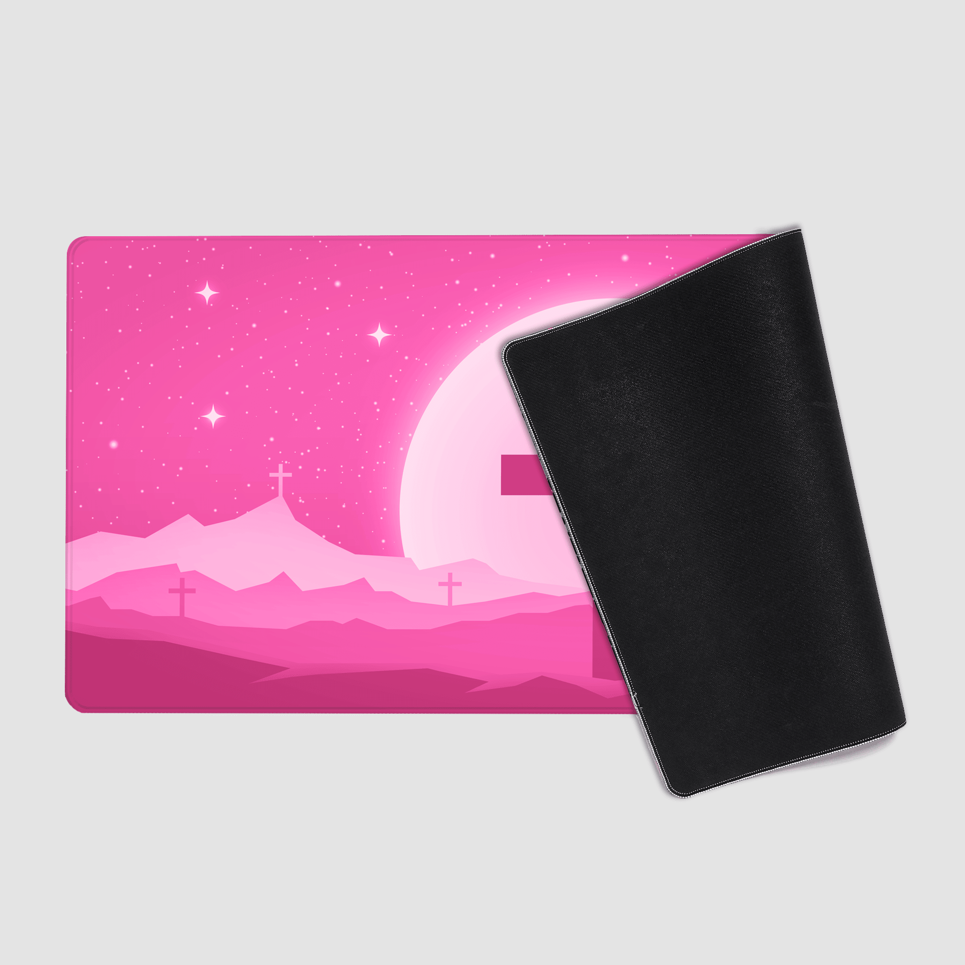 Cross Pink Mousepad - Elevate Culture