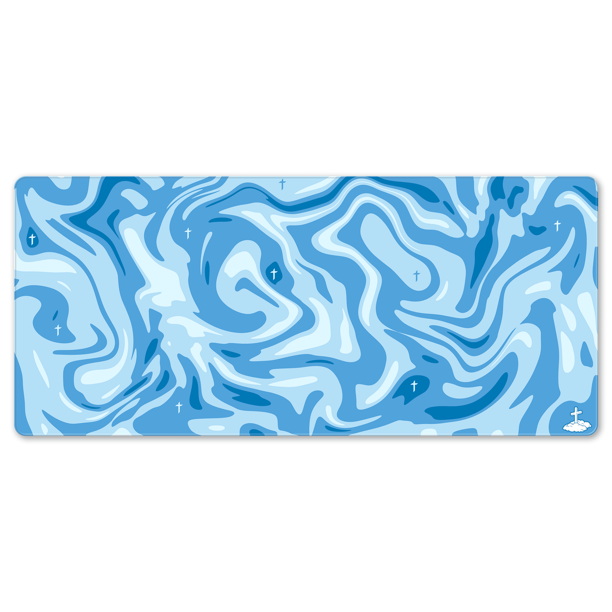 Liquid Blue Mousepad - Elevate Culture