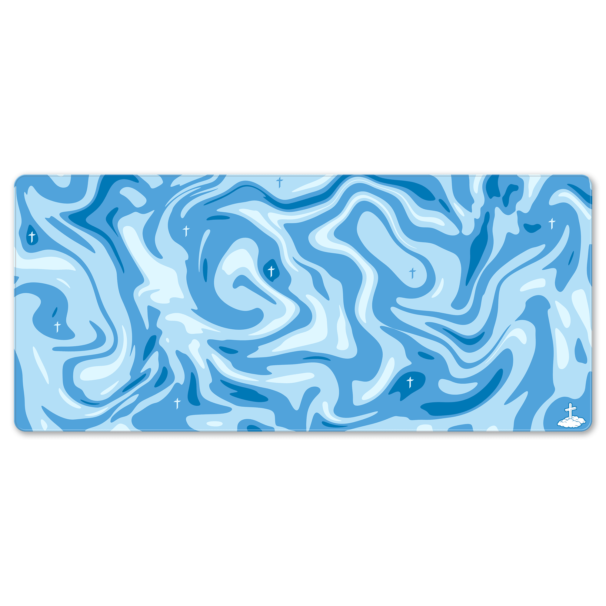 Liquid Blue Mousepad - Elevate Culture
