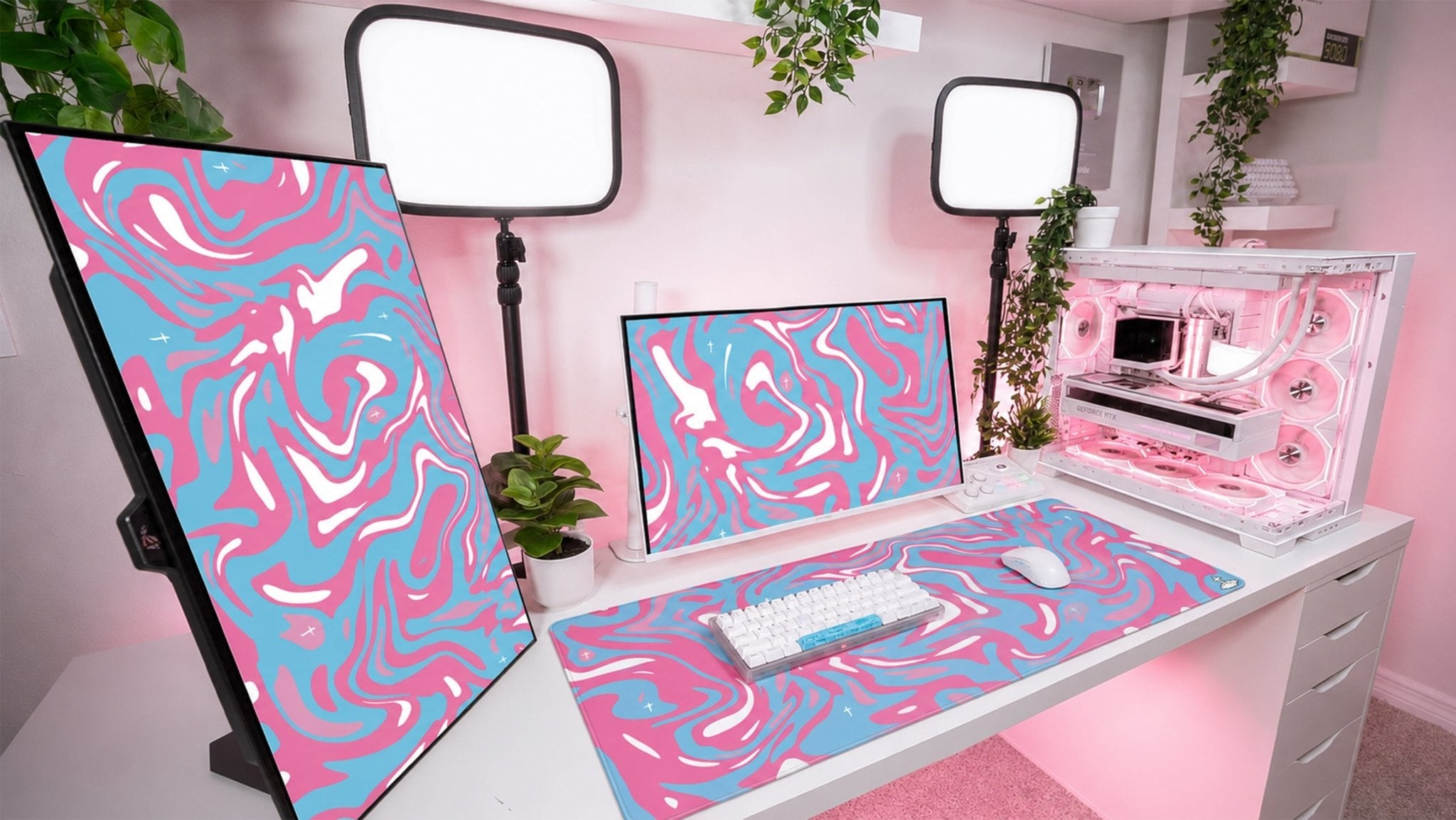 Liquid Miami Mousepad - Elevate Culture