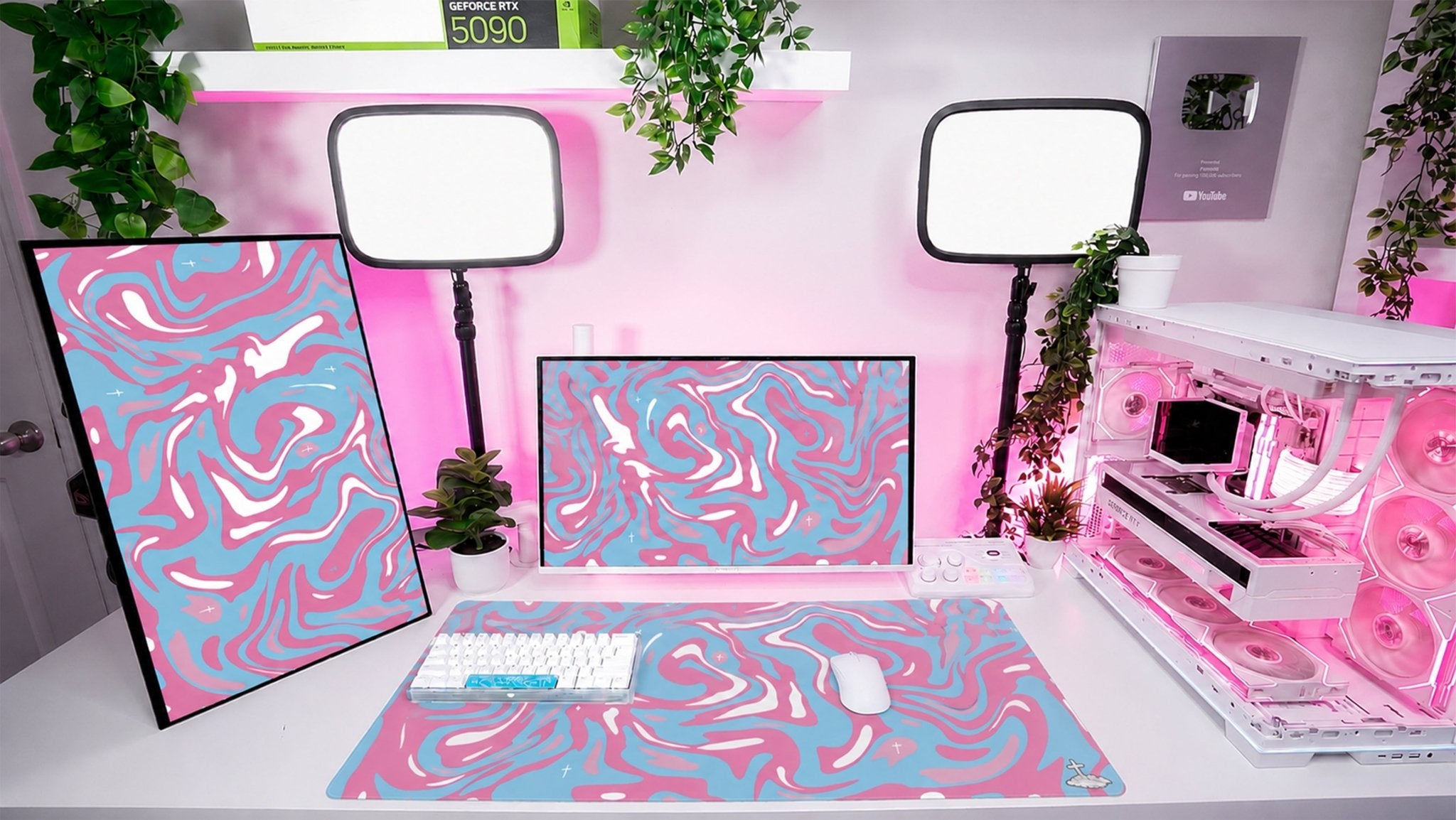 Liquid Miami Mousepad - Elevate Culture