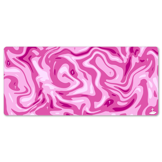 Liquid Pink Mousepad