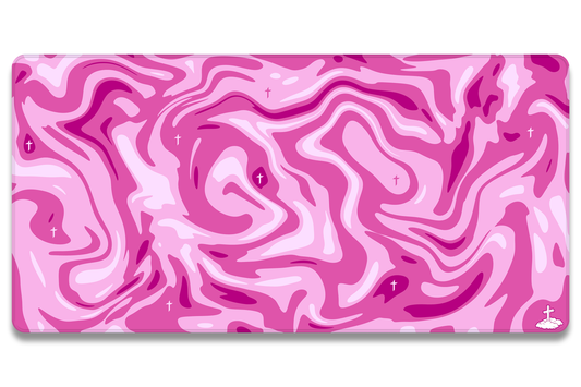 Liquid Pink Mousepad