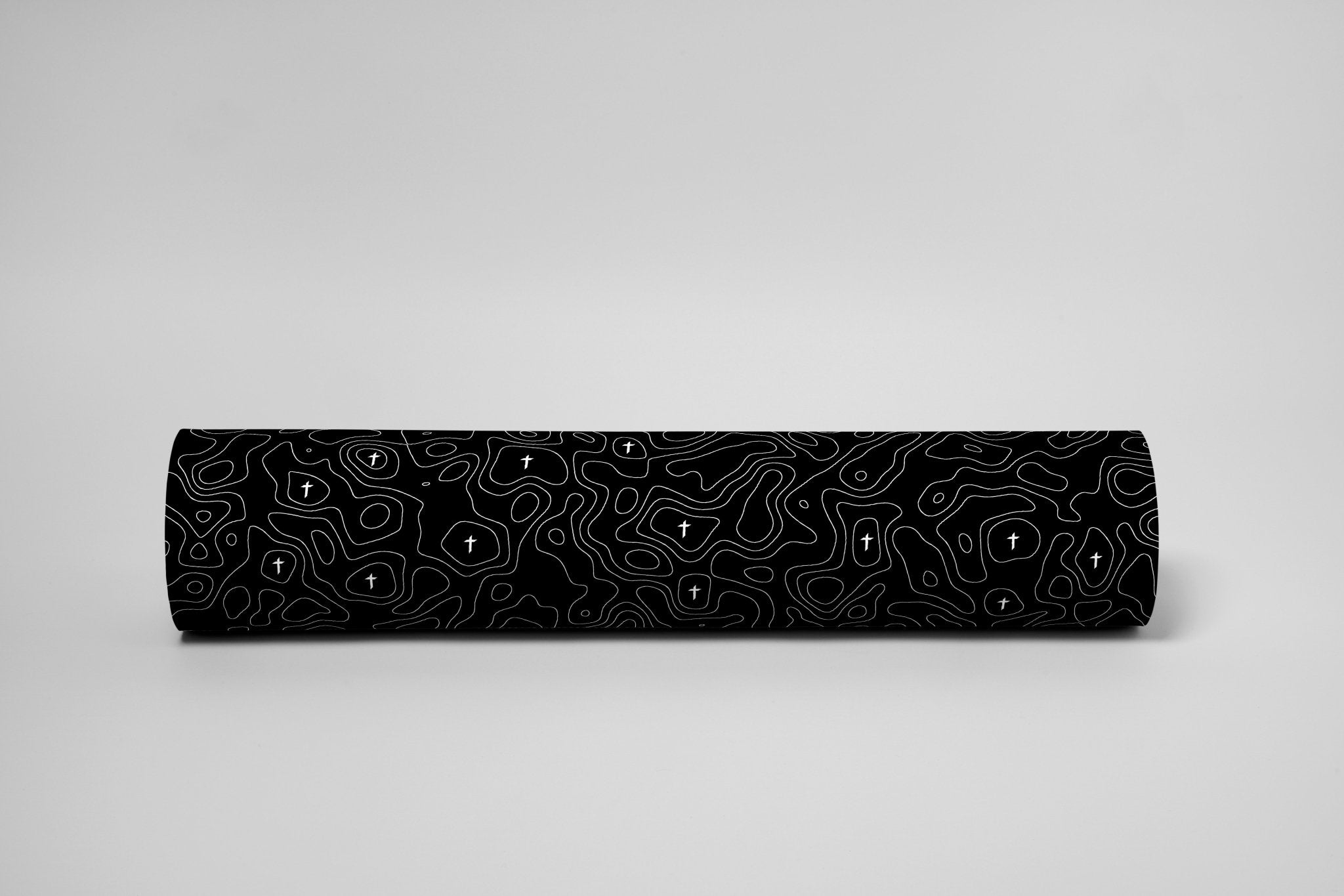 Topo Black Mousepad - Elevate Culture