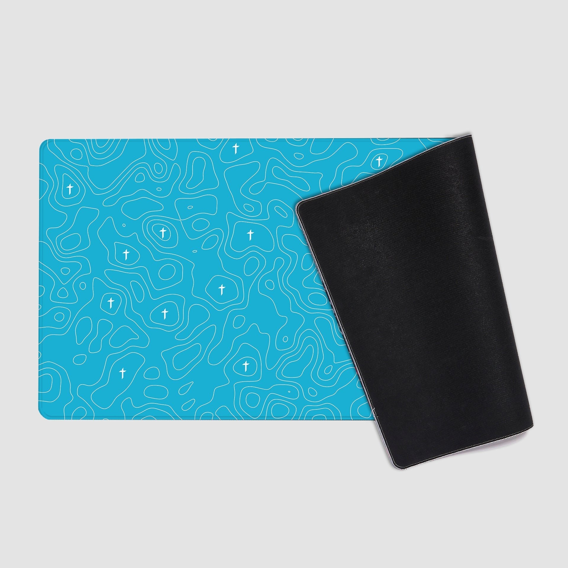 Topo Blue Mousepad - Elevate Culture