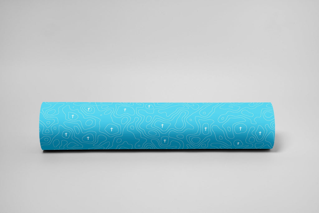 Topo Blue Mousepad - Elevate Culture
