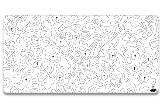 Topo Snow Mousepad
